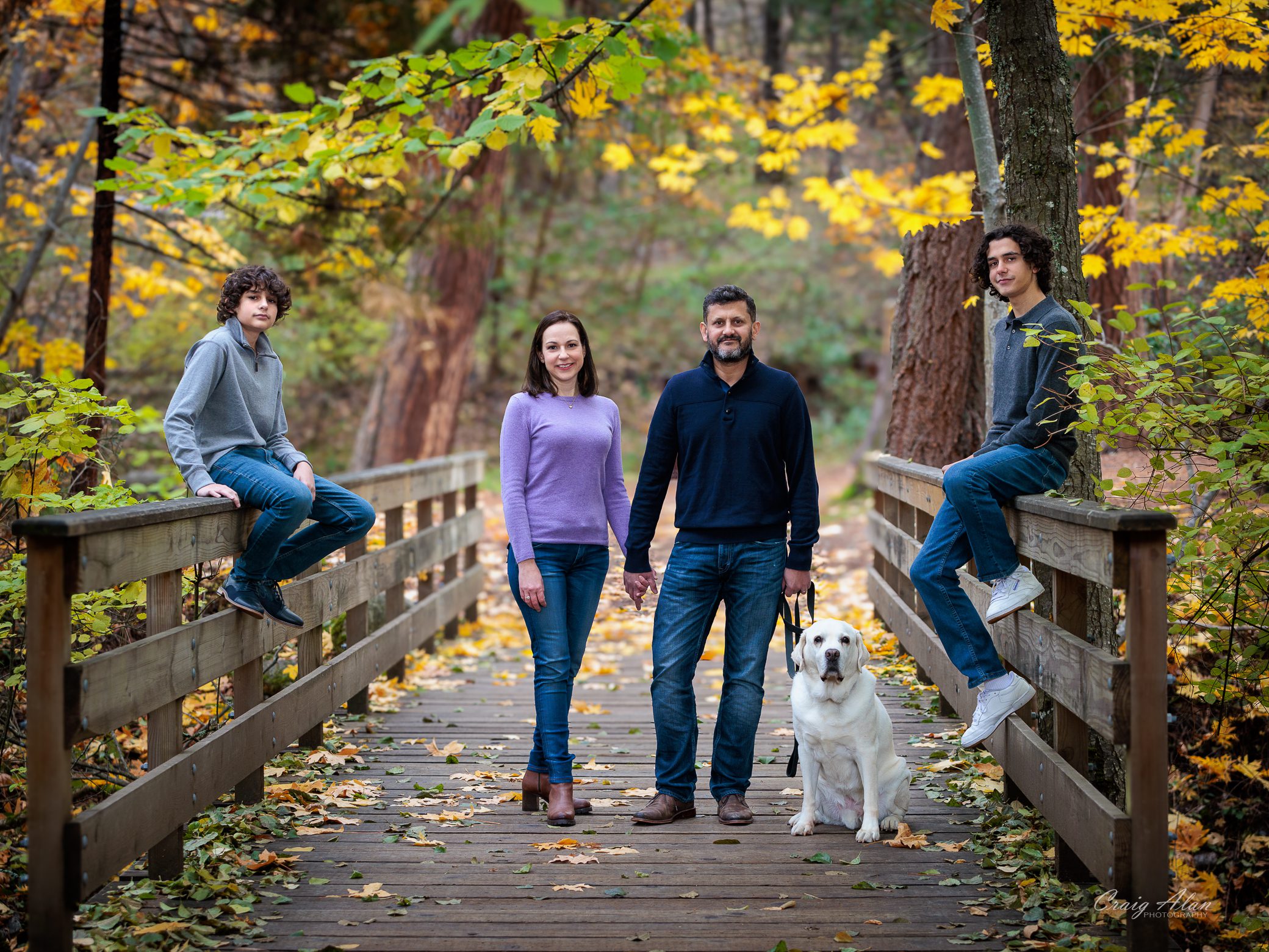 Family Portrait | Lithia Park | Ashland Oregon
