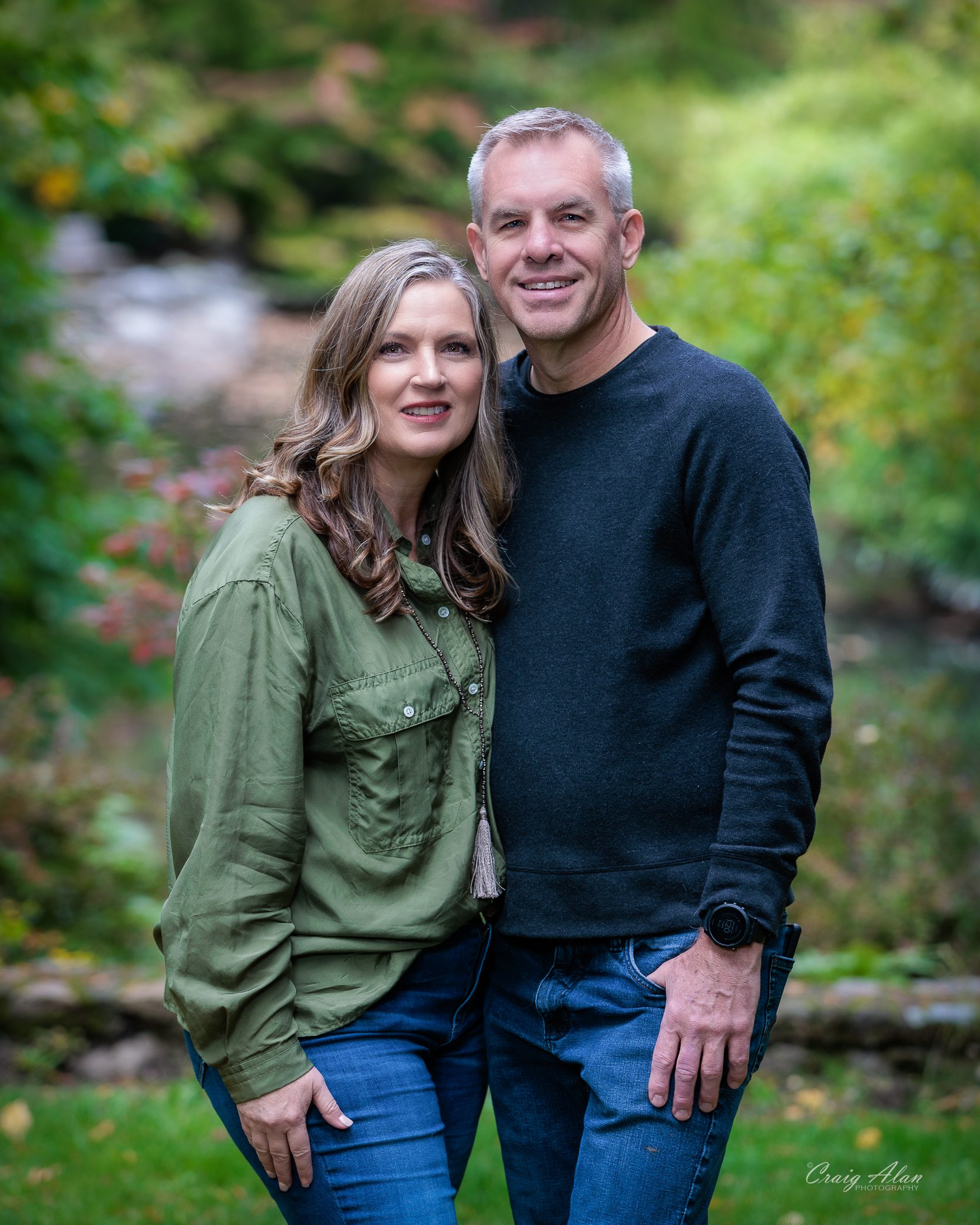 Couple Portrait | Rob and Becky | Lithia Park, Ashland Oregon